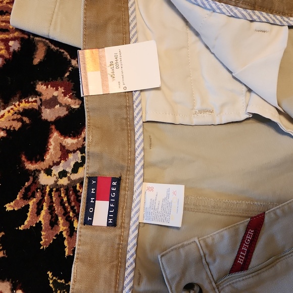 TOMMY HILFIGER 36 x 30 MENS PANTS -TAN  NWT - Picture 2 of 6